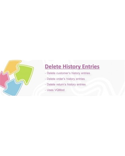 Delete history entries